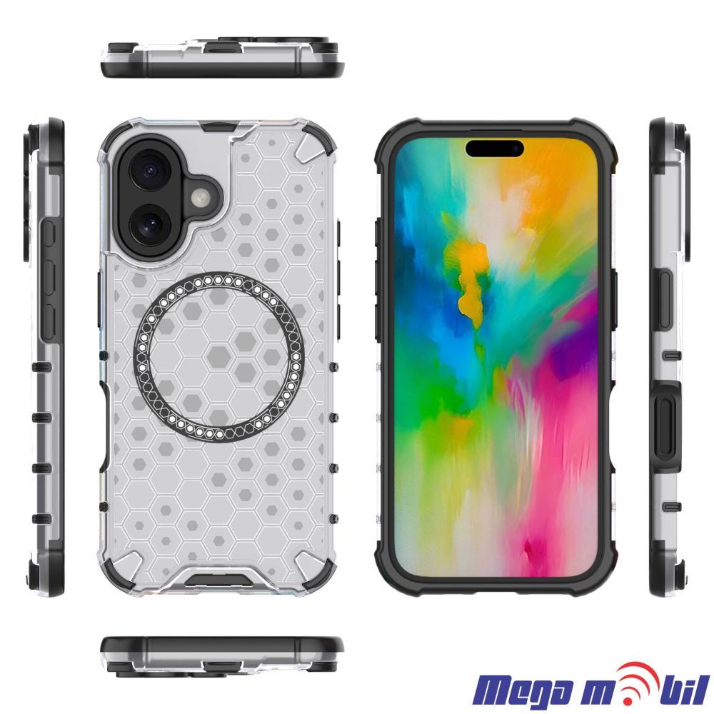 Futrola iPhone 11 Hexagon transparent